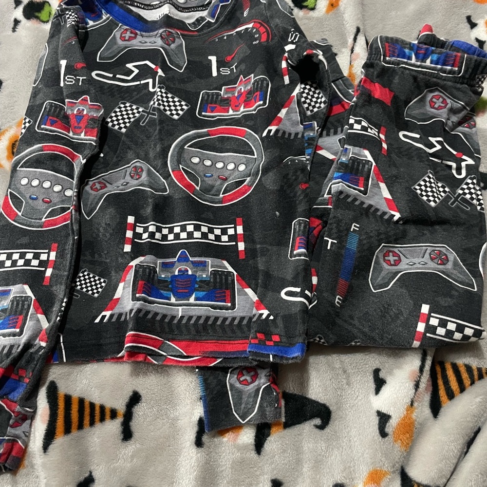 Racing Themed Pajama Set